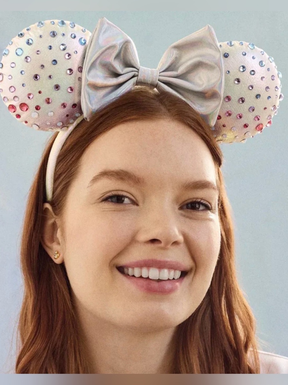 Baublebar NWT Disney Minnie Mouse Iridescent Ears Headband - Picture 5 of 7